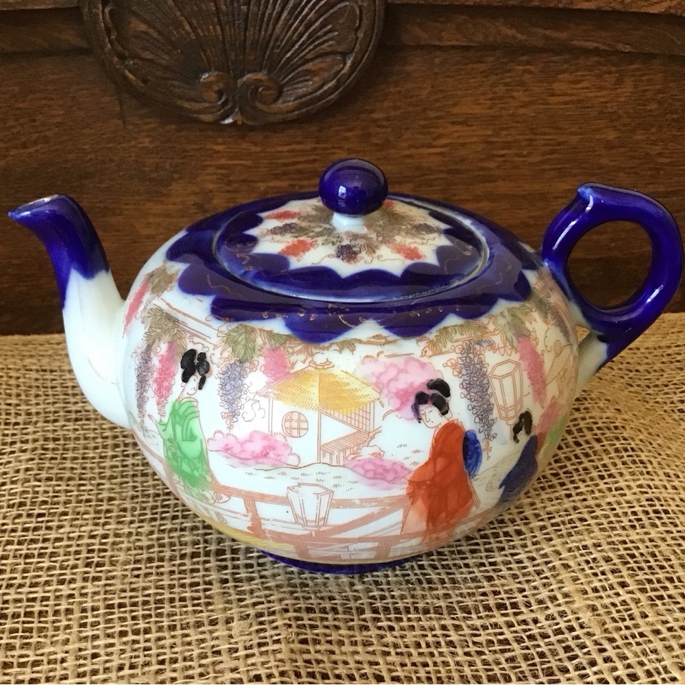 Antique Nippon porcelain teapot